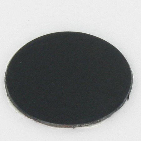1 x Selbstklebende Abdeckkappe Durchmesser 20 Schwarz
