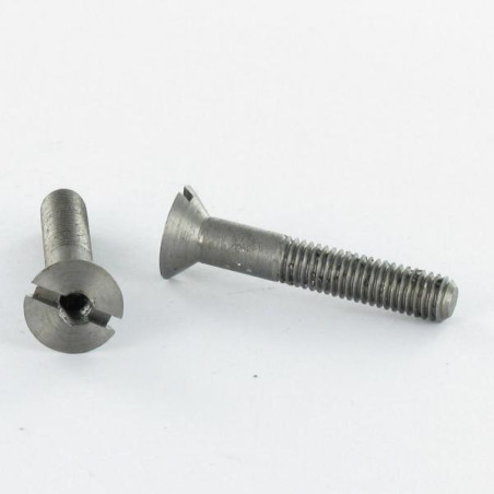 1 x Metallschrauben Gebohrt M5X30 Mit Gewinde 18 M3.5 gewinde 60 Rohstahl
