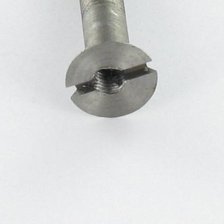 1 x Metallschrauben Gebohrt M5X30 Mit Gewinde 18 M3.5 gewinde 60 Rohstahl