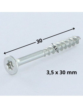 1 x Schraube Spax Senkkopf T20 3,5X30 Mit...
