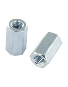 Kupplungsmutter Sechskant Weiblich weiblich M6 10x60 Mit...