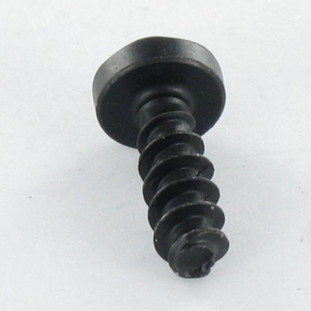1 x Schraube für Kunststoff Zylindrischer Flachkopf T10 3x10 Stahl schwarz verzinkt Mikroschrauben