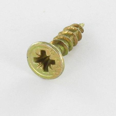 1 x Schraube Spax Senkkopfschraube Pozi N°2 3,5X16 Kopf-Durchmesser 7 Gesamtgewinde Dichromat