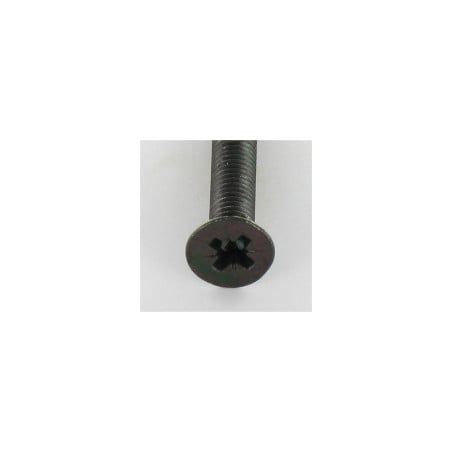 1 x Metallschrauben Senkkopfschraube Pozi PZ3 M4x12 Stahl schwarz verzinkt