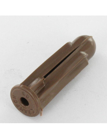 1 x Dübel STEIGEISEN 8 Nylon Braun RAWLPLUG