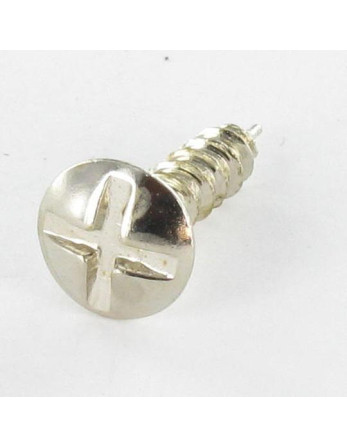 1 x Schraube Lacroix Nickel Messing 3,5 x 17