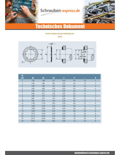 Sicherungsringe SELBST VERRIEGELUNG Durchmesser 8 Rohstahl 2
