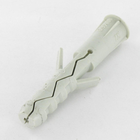 1 x Dübel Nylon mit flansch 10x60