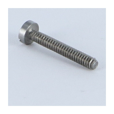 1 x Metallschrauben Zylindrischer Flachkopf Gespalten M1,6 x 12 Rohstahl Mikroschrauben