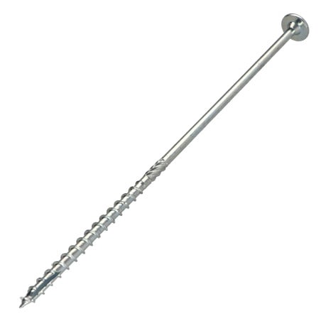 1 x Spanplattenschrauben TEKOR Tellerkopfschrauben T40 cut Bohrspitze mit Typ 17 Spitze 10x360 Teilgewinde Verzinkt