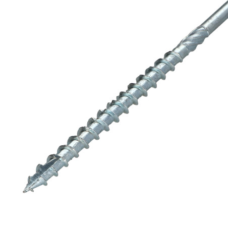 1 x Rahmenschraube tekor Senkkopfschraube Gezahnt T40 8 x 380 Mit Gewinde 80 cut Bohrspitze mit Typ 17 Spitze Verzinkt