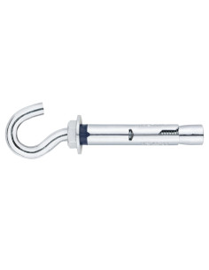 Dübel BOZELENANKER + Haken Bohrer 16 M12x80 Verzinkt