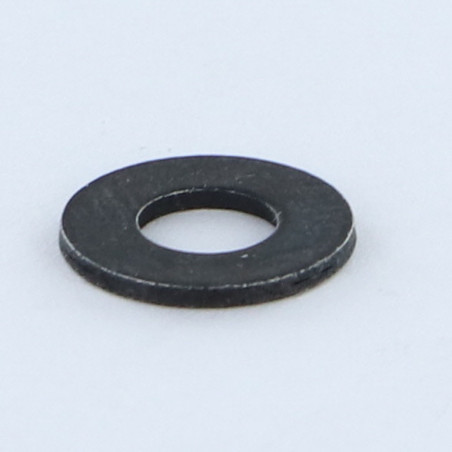 1 x Scheiben/Unterlegscheibe Flach M5x12x1 M Stahl verzinkt Nickel schwarz - Korrosionsbeständigkeit