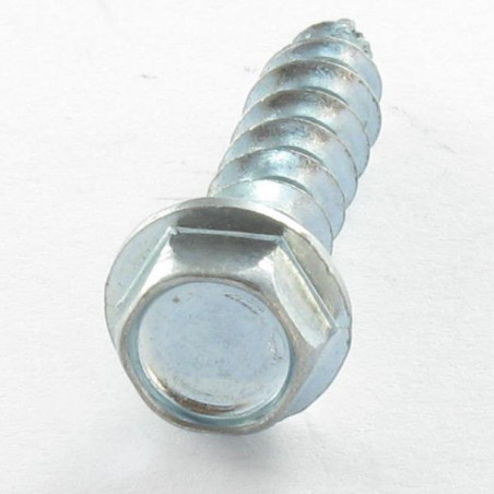 1 x Spanplattenschrauben Sechskantkopf Kreuzschlitz mit Flansch 4X16 Eben 5.5 Verzinkt