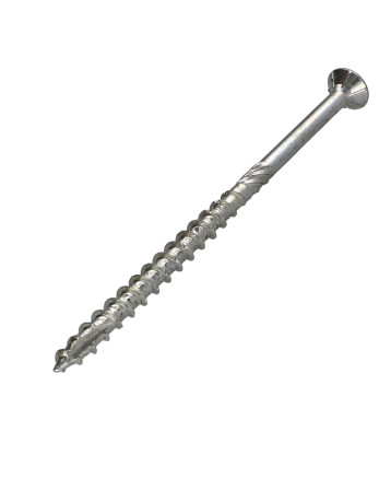 1 x Spanplattenschraube Senkkopf Gezahnt 8X140...