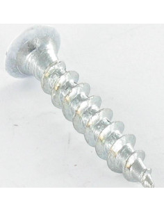 Schraube PVC Senkkopf Phillips 4,2X25 Verzinkt Weißer... 2