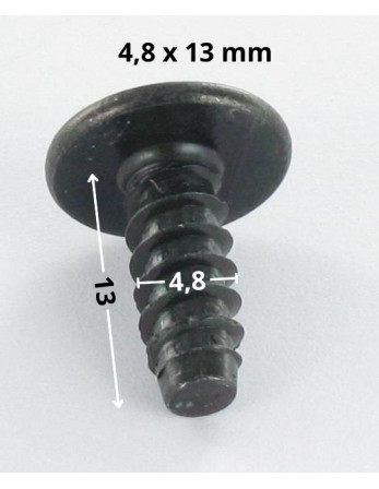 1 x Blechschraube Flachrundkopfschraube Pozi...