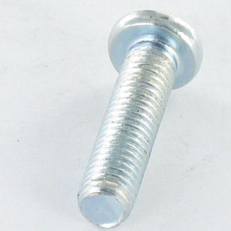 1 x Metallschrauben Zylindrischer Flachkopf M4x16 Vierkant-Kopf Phillips QP2 Verzinkt