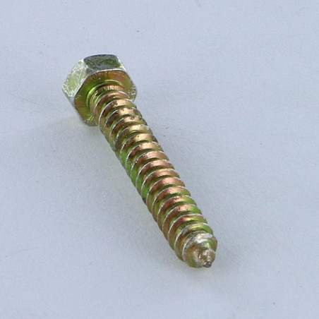 1 x Blechschraube Sechskantkopf 3,5 x 25 Dichromat