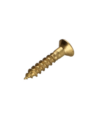 1 x Holzschraube Messing Senkkopfschraube Pozi...