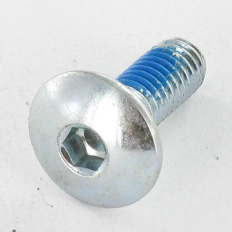 1 x Schraube Flachrundkopfschraube M6x16 Schraubenschlüssel 4 Verzinkt Schraubensicherung
