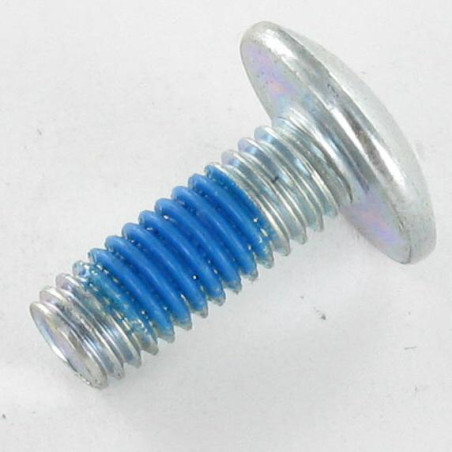 1 x Schraube Flachrundkopfschraube M6x16 Schraubenschlüssel 4 Verzinkt Schraubensicherung