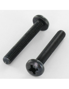 Metallschrauben breitem gewölbtem kopf Pozi PZ2 M3X10...