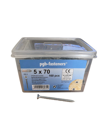 1 x Eimer Von 160 Spanplattenschraube 5X70...