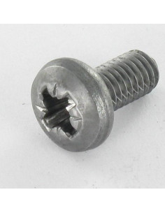 Metallschrauben breitem gewölbtem kopf Pozi PZ4 M6x12...
