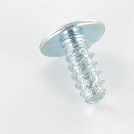 1 x Blechschraube Flachrundkopfschraube Pozi 2,9 x 6,5 Verzinkt Ohne Nagel
