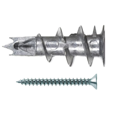 1 x Dübel Metallisch Fischer GKM12 mit Schrauben 4,5 x 35