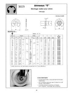 Sicherungsringe TRUARC"E TYP863 Welle Durchmesser 7 Rohstahl 2