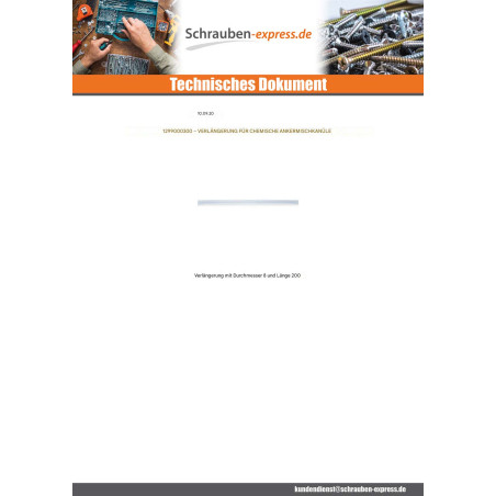 1 x VERLÄNGERUNG 8x200 Für CANNULA MISCHER