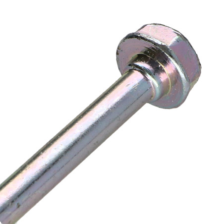 1 x Rahmenschraube tekor Sechskantkopf cut Bohrspitze mit Typ 17 Spitze 10X380 Mit Gewinde 80 T40 Verzinkt CR3 48 hbs ohne