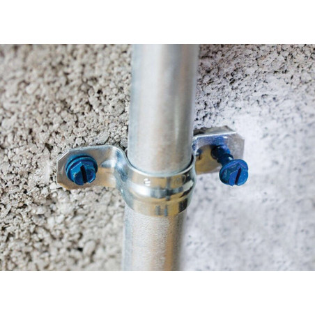 1 x Betonschraube Sechskantkopf Scheibe mit EPDM Neopren-Dichtung 6,5 x 150 Blue Ruspert