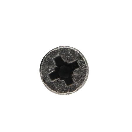 1 x Spanplattenschraube Senkkopf Pozi 4X30 Stahl schwarz verzinkt