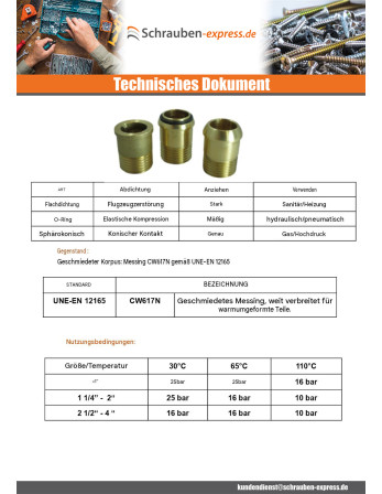 1 x Winkelverschraubung mit O-Ring-Dichtung...