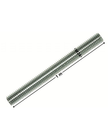 1 x Gewindestange M24 Länge 1 Meter Klasse 4.8...