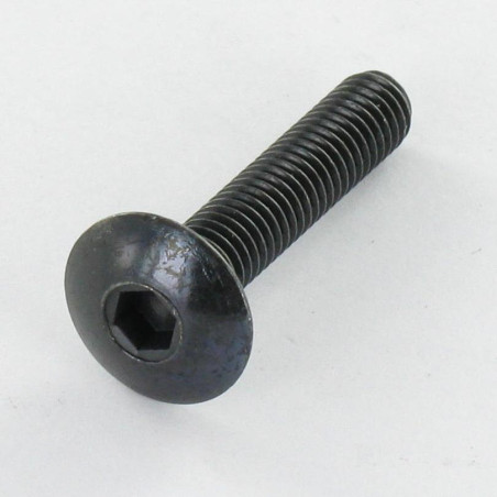 1 x Schraube Flachrundkopfschraube M8X70 Schraubenschlüssel 5 Stahl schwarz verzinkt
