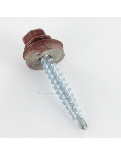 Selbstbohrende Schrauben Sechskantkopf 4,8 x 35 Scheibe... 2