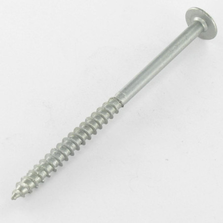 1 x Spanplattenschrauben Flachrundkopfschraube 7X90 Mit Gewinde 60 T40 Verzinkt