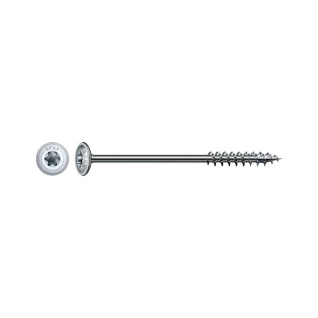 1 x Spax Holzschraube Tellerkopfschrauben T30 4CUT 6X160 Mit Gewinde 65 WIROX