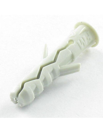1 x Dübel Nylon mit flansch 5x25 Grau