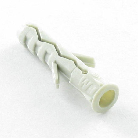 1 x Dübel Nylon mit flansch 5x25 Grau