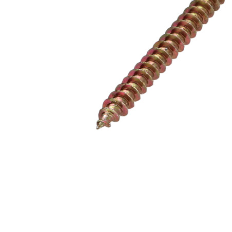 1 x Spanplattenschrauben Senkkopfschraube Pozi N°2 4,5X70 Gebohrt Dichromat