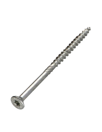 1 x Spanplattenschraube Senkkopf Gezahnt 8X220...