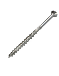 Spanplattenschraube Senkkopf Gezahnt 8X220 Mit Gewinde... 2