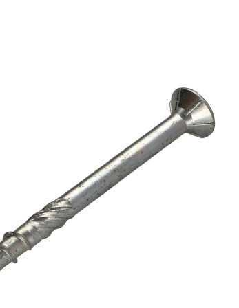1 x Spanplattenschraube Senkkopf Gezahnt 8X220...