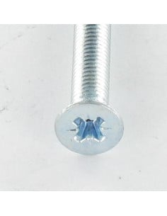 Metallschrauben Senkkopfschraube Pozi PZ3 M5X35 Verzinkt 2