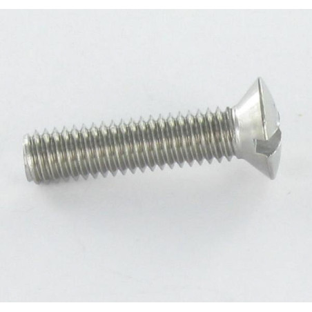 1 x Metallschrauben Flacher Senkkopf Gespalten M2X3.5 Rohstahl Mikroschrauben